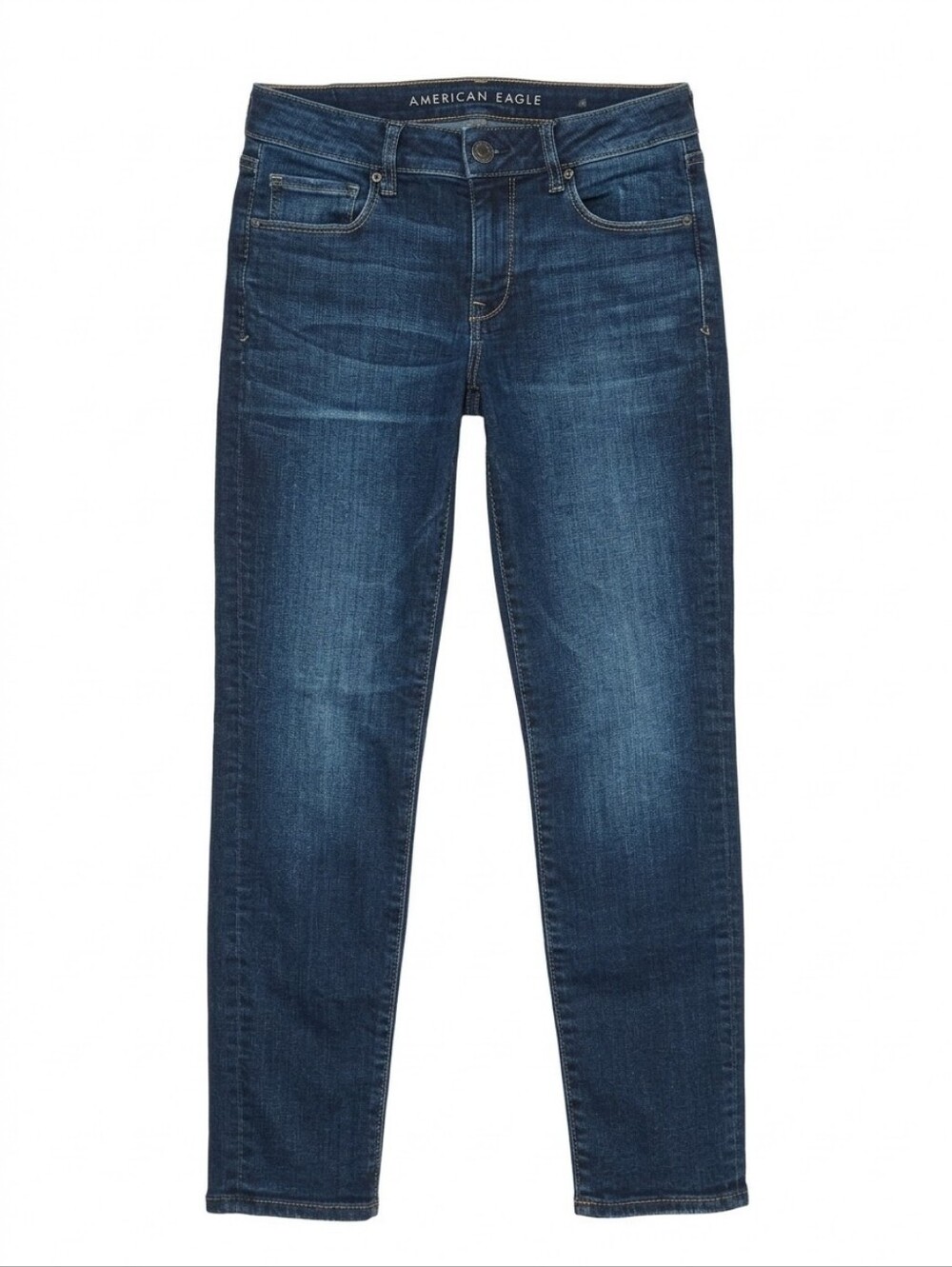 American Eagle Outfitters Dark Wash Skinny Jeans-Women's 8 Short